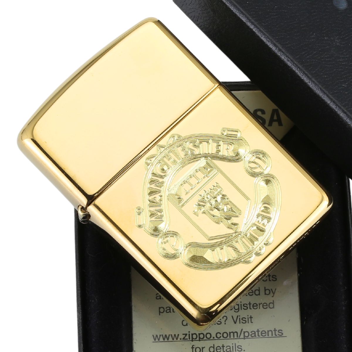 Zippo Khắc Logo Manchester United đội bóng quỷ đỏ
