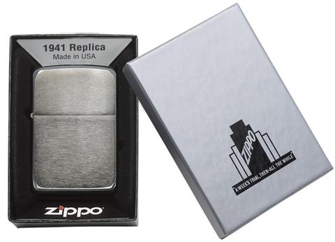 Zippo 1941 Replica Black Ice (Dark Chrome) đẹp đẹp đẹp đơn giản