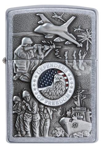 Zippo Joined Forces Emblem Street Chrome zippo sưu tầm