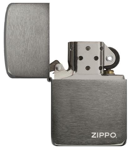 Zippo Replica 1941 Black Ice with Logo tái bản quí hiếm