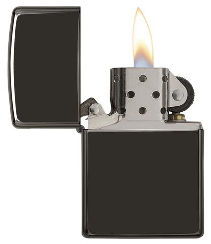 Zippo Ebony bật lửa khơi ngày mới