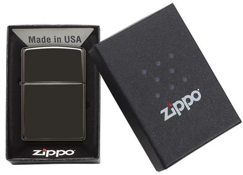 Zippo Ebony sài gòn flame