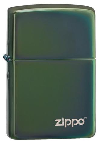 Zippo Chameleon with Zippo Logo màu sắc độc đáo