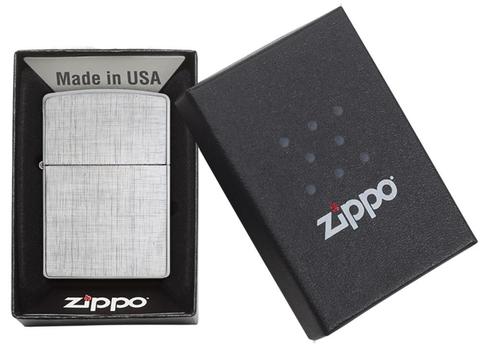 Zippo Linen Weave sky oii