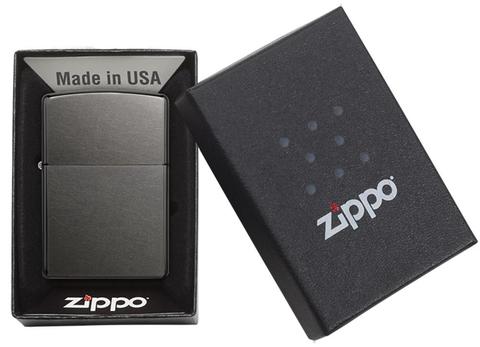 Zippo Regular Gray Dusk zippo sếp tùng xài