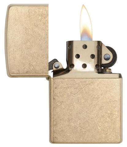 Zippo Armor Tumbled Brass zippo sang trọng cao cấp