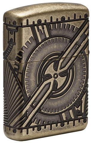 Zippo Steampunk 360 Multicut Antique Brass Armor xách tay