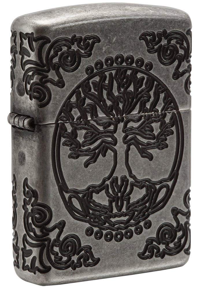 Zippo Armor Tree of Life Design Pocket Lighter 29670