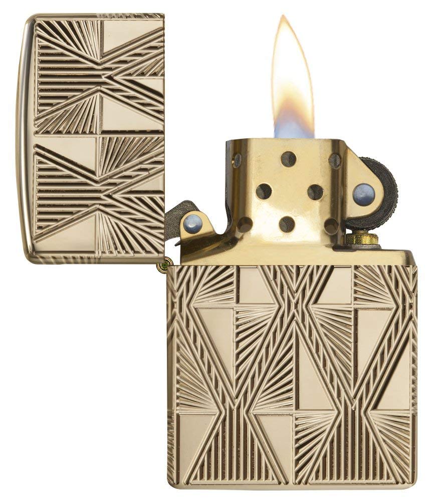 Zippo Armor Deep Carve Lighters 29671 món quà ý nghĩa