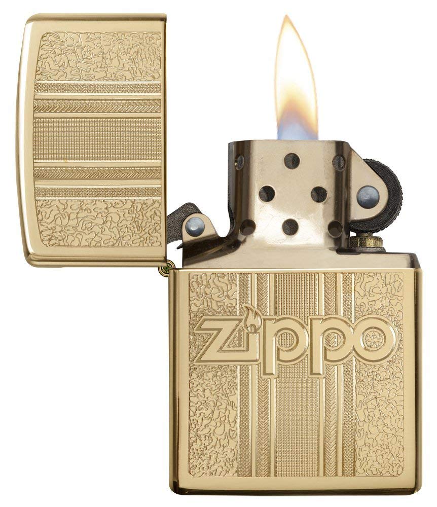 Zippo Logo Design Lighters 29677 xách tay từ mỹ chính hãng