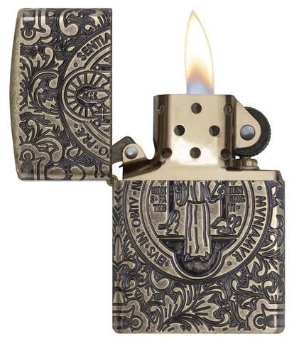 Zippo Spiritual Lighters khắc ăn mòn
