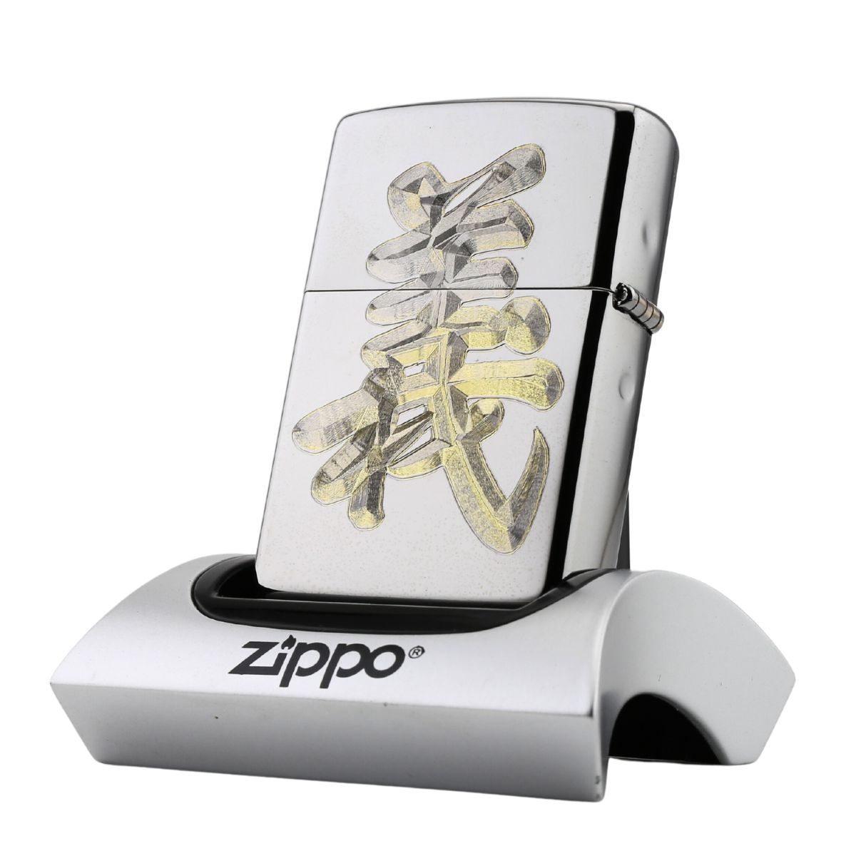 Zippo Khắc Hai Mặt Nghĩa Khí Quan Công tinh tế