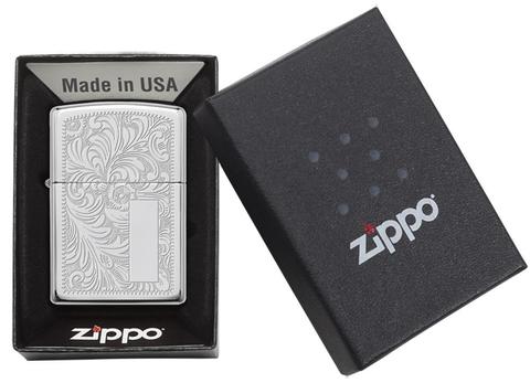 Zippo Venetian Chrome quà tặng chồng, bạn trai người yêu