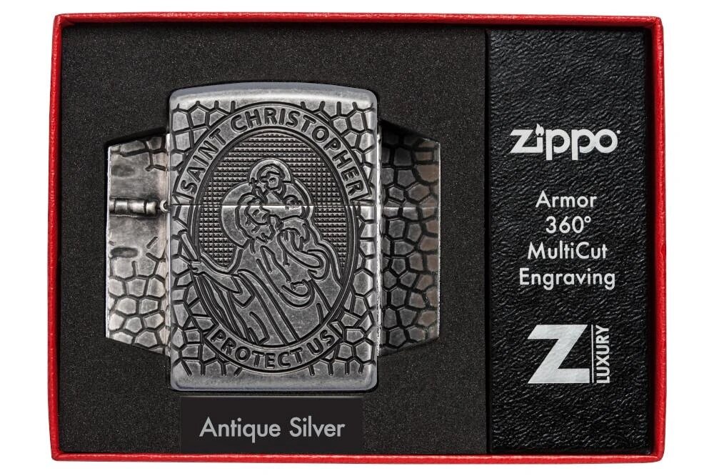 zippo-armor-st-christopher-medal-design-49160-qua-tang-cho-nguoi-dao-thien-chua