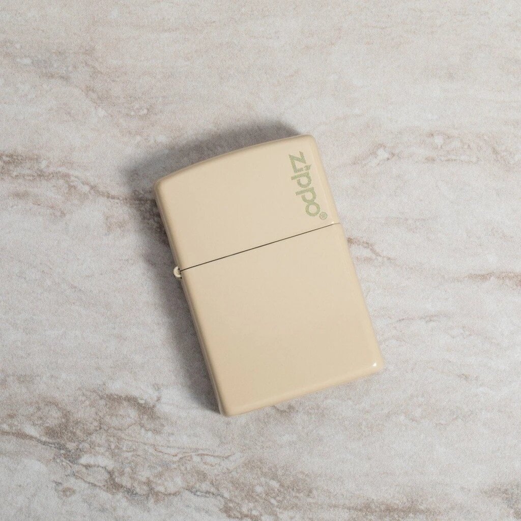 hop-quet-zippo-classic-flat-sand-zippo-logo-49453ZL