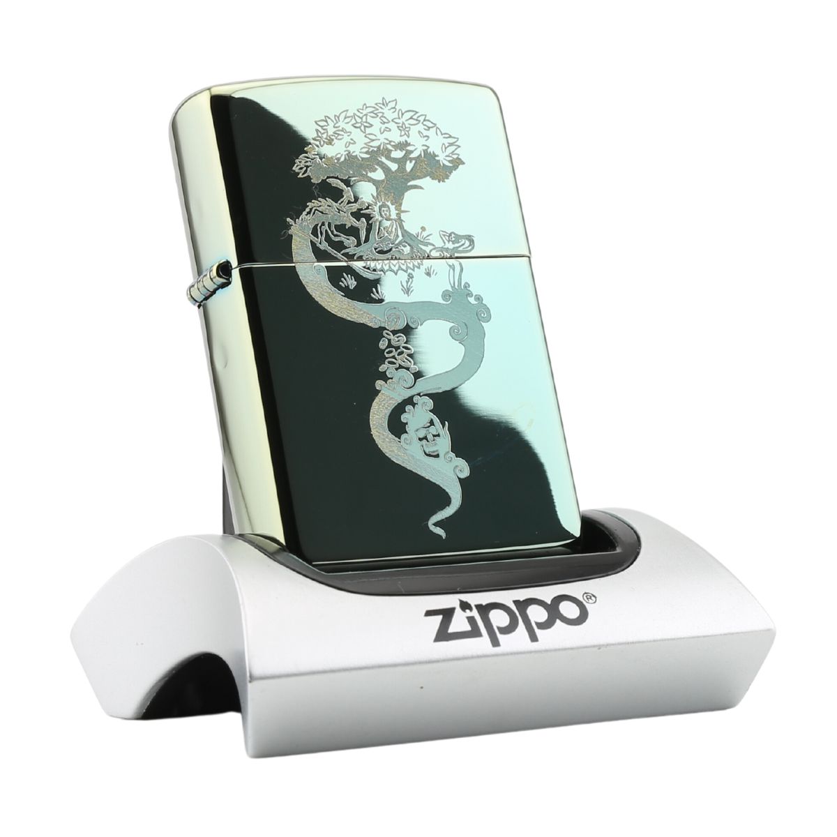 Zippo Khắc Phật Và Quỷ Cám Dỗ Mara