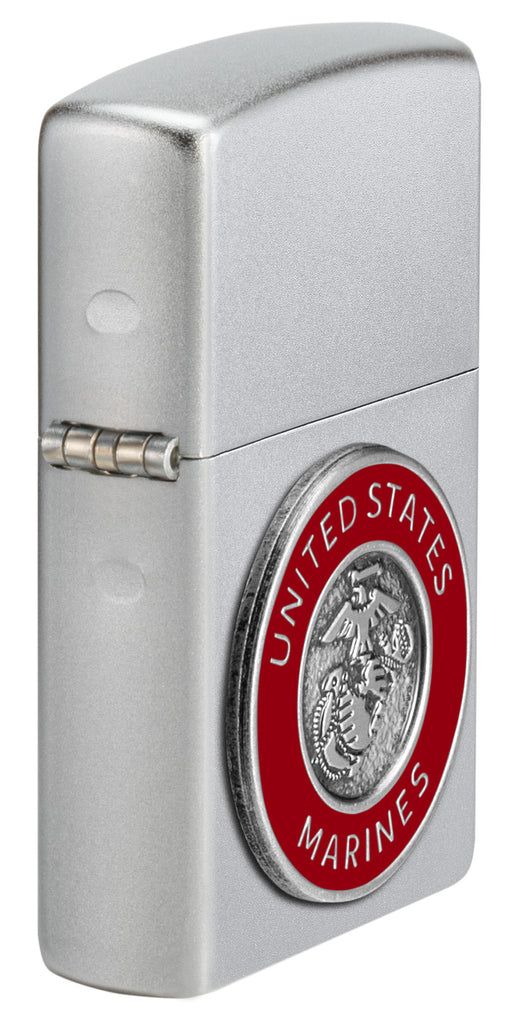 hot-quet-zippo-48974-ma-chrome-satin-op-noi-huy-hieu-thuy-quan-luc-chien-hoa-ky