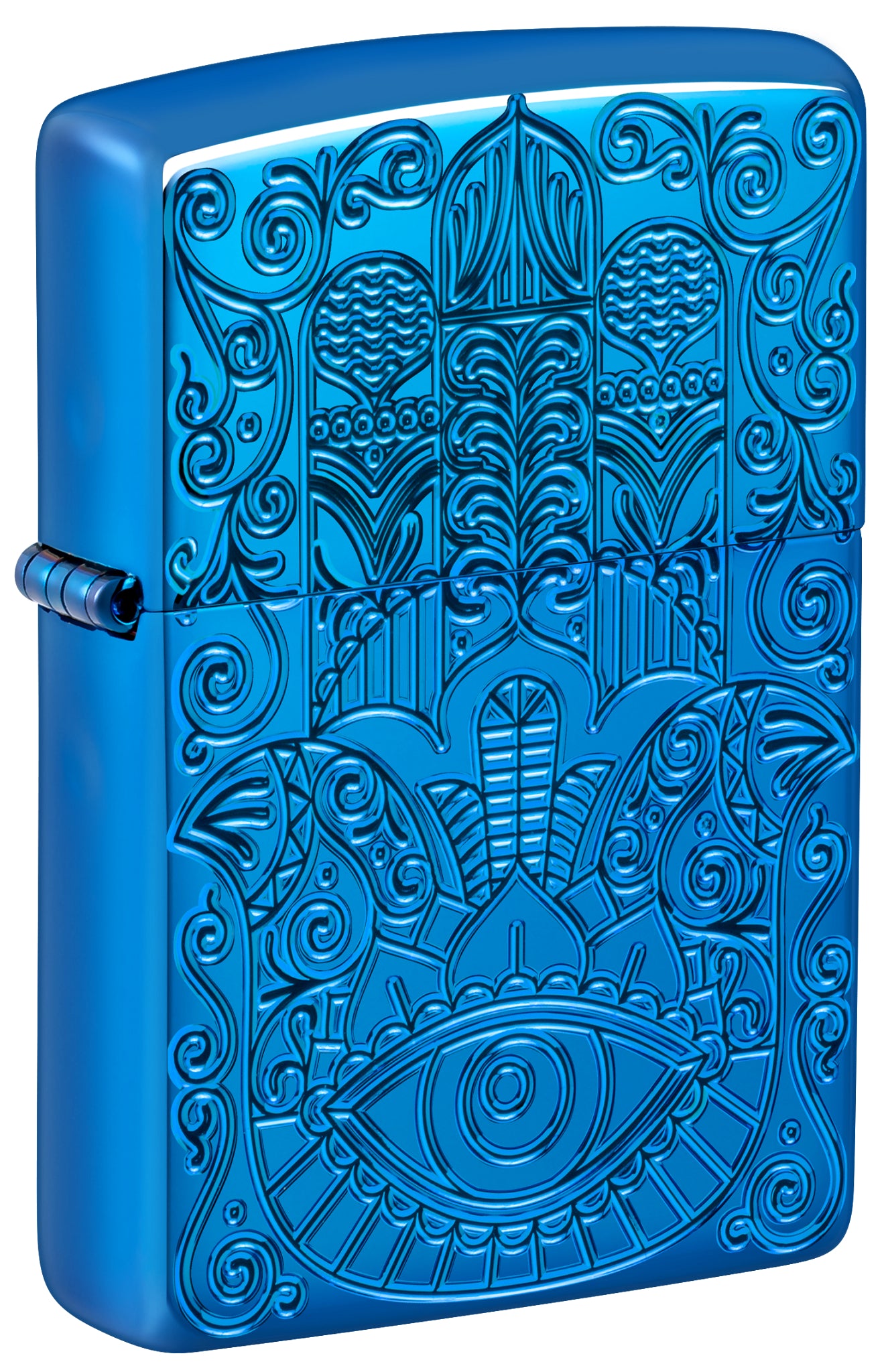 hop-quet-zippo-46752-hamsa-high-polish-blue
