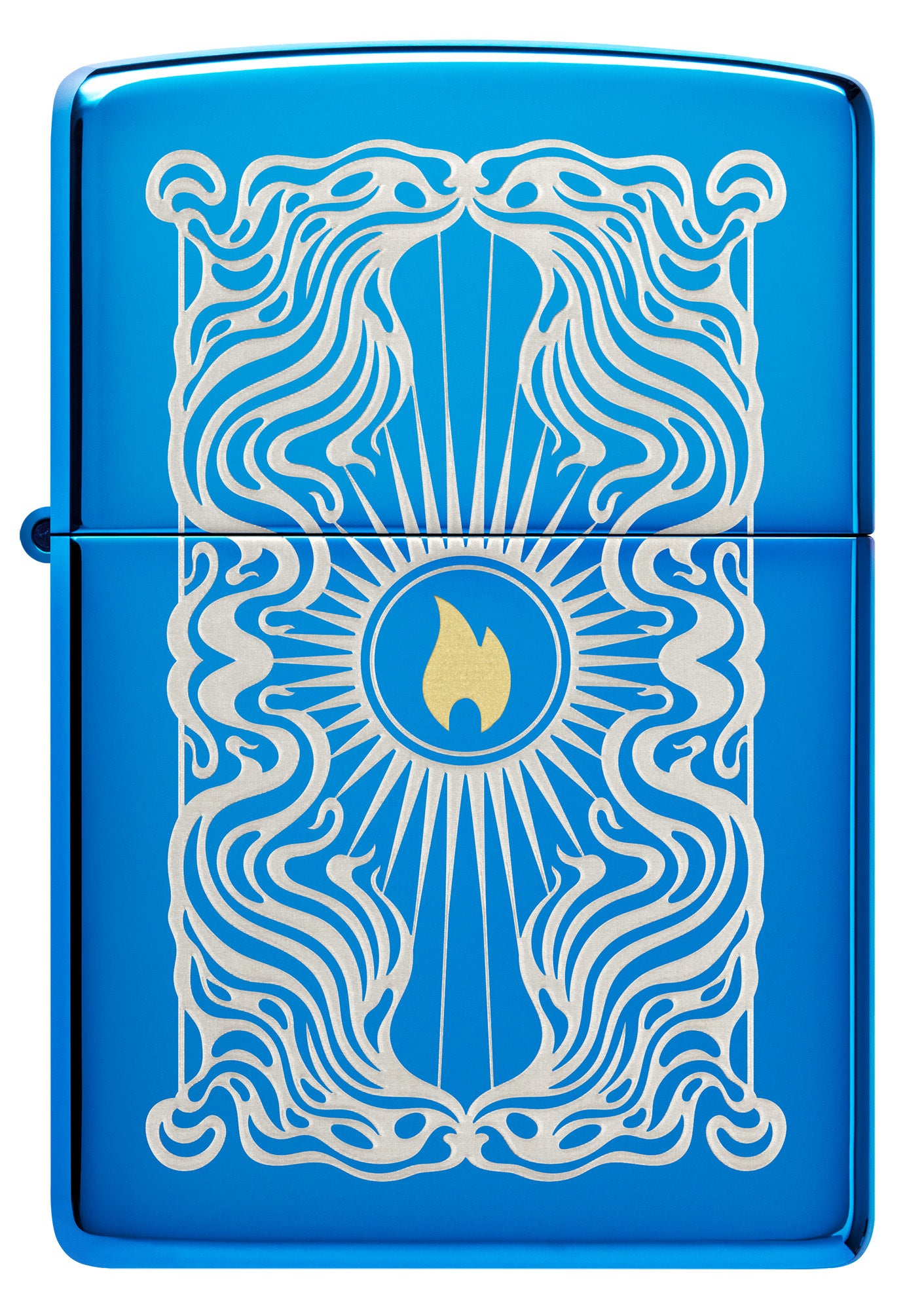bat-lua-zippo-mau-xanh-duong-bong