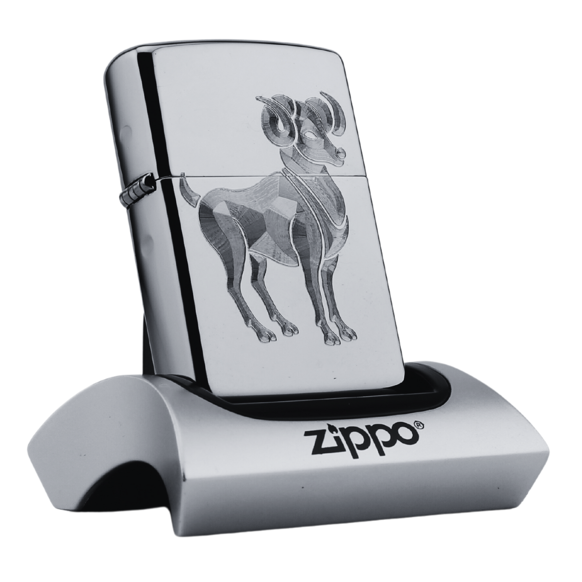 Zippo Khắc 12 Cung Hoàng Đạo Bạch Dương - Aries hàng chính hãng