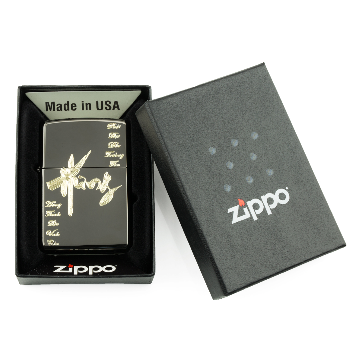 bat-lua-zippo-mau-den-hang-chinh-hang-khac-chu-hung-vang-hang-chinh-hang-usa