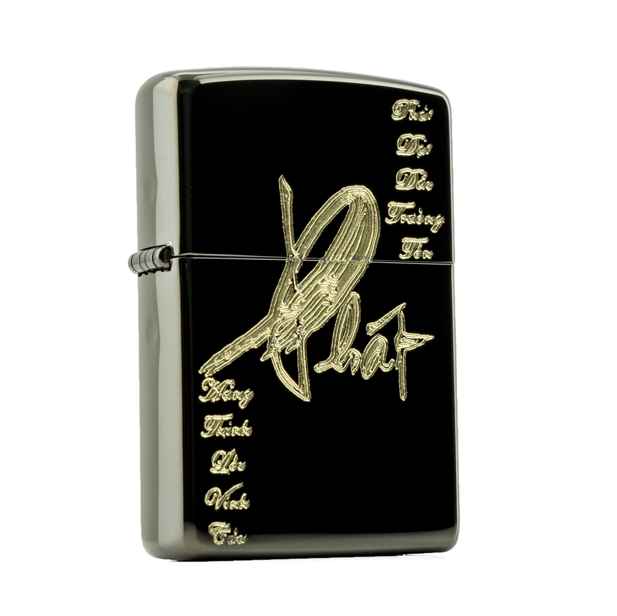 bat-lua-zippo-mau-den-bong-khac-thu-phap-chu-phat