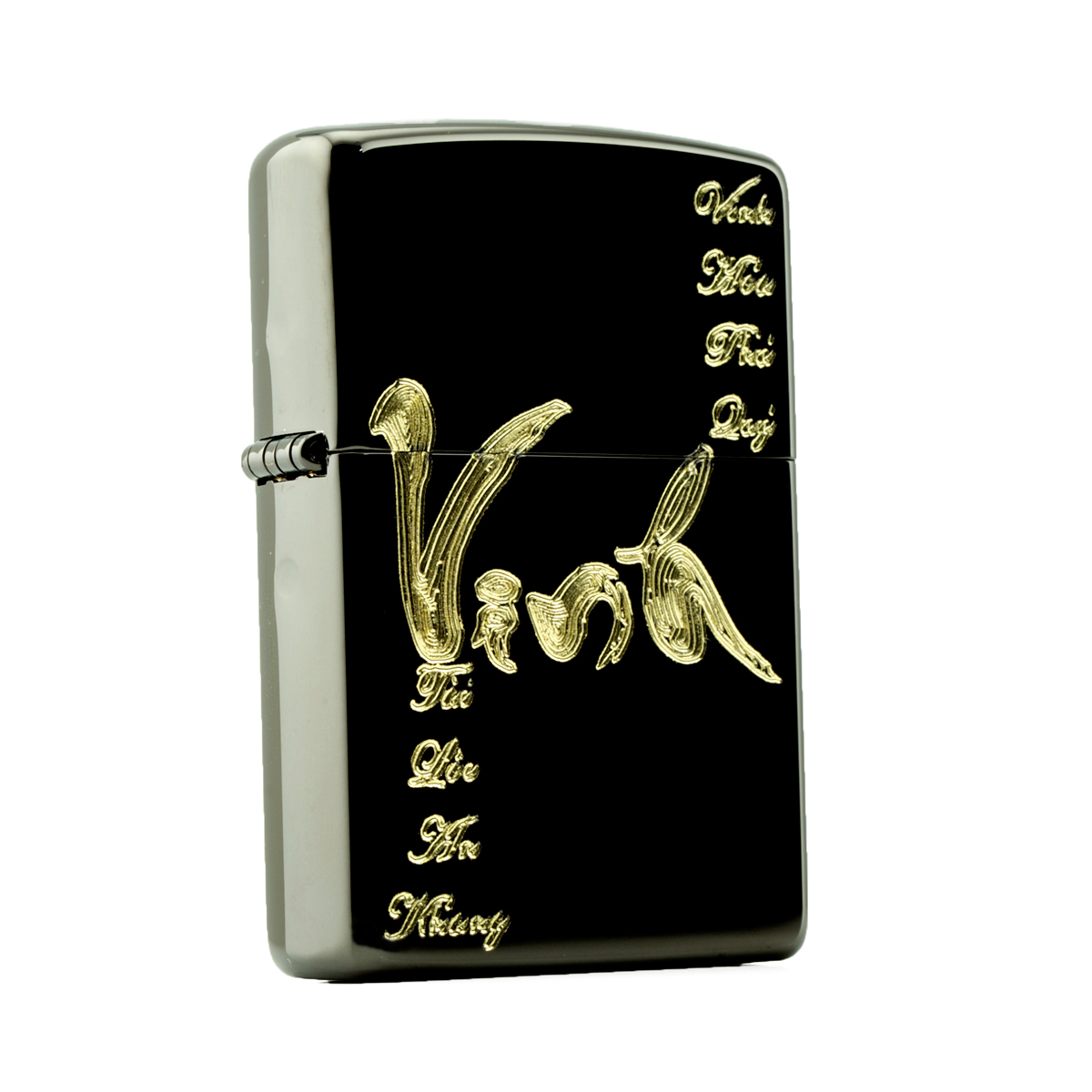 bat-lua-zippo-mau-den-bong-khac-thu-phap-chu-vinh