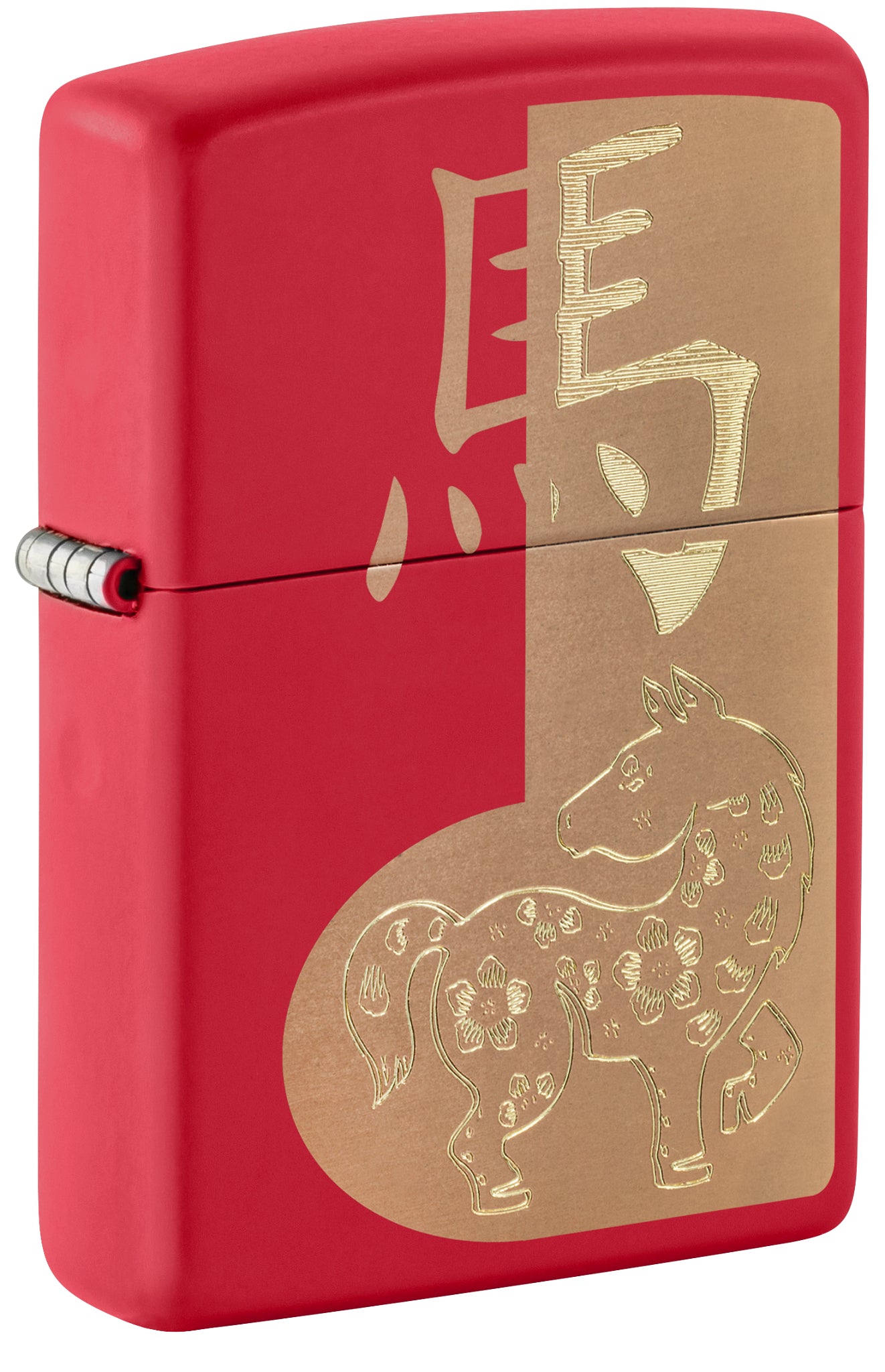 hop-quet-zippo-46931-2026-year-of-the-horse-red-matte