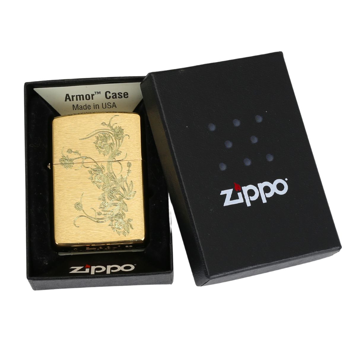 Zippo Phong Thủy Đầm Sen Kim Sắc thinh vượng