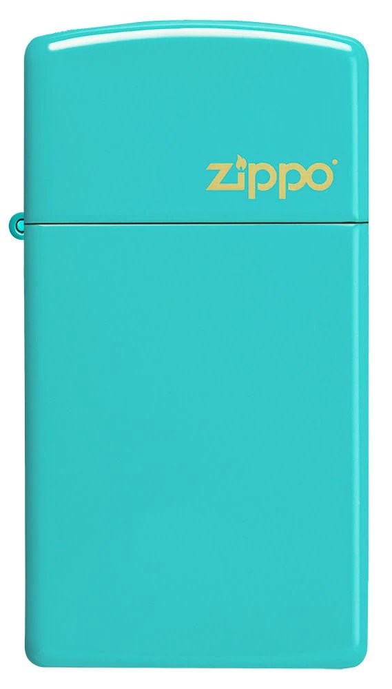 bat-lua-zippo-49529ZL-slim-flat-turquoise-zippo-logo-zippo-dam