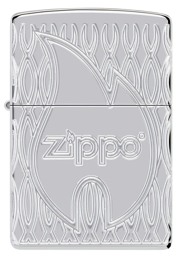 bat-lua-zippo-48838-zippo-flame-design-multicut-armor-high-polish-chrome-khac-sieu-sau-hinh-ngon-lua