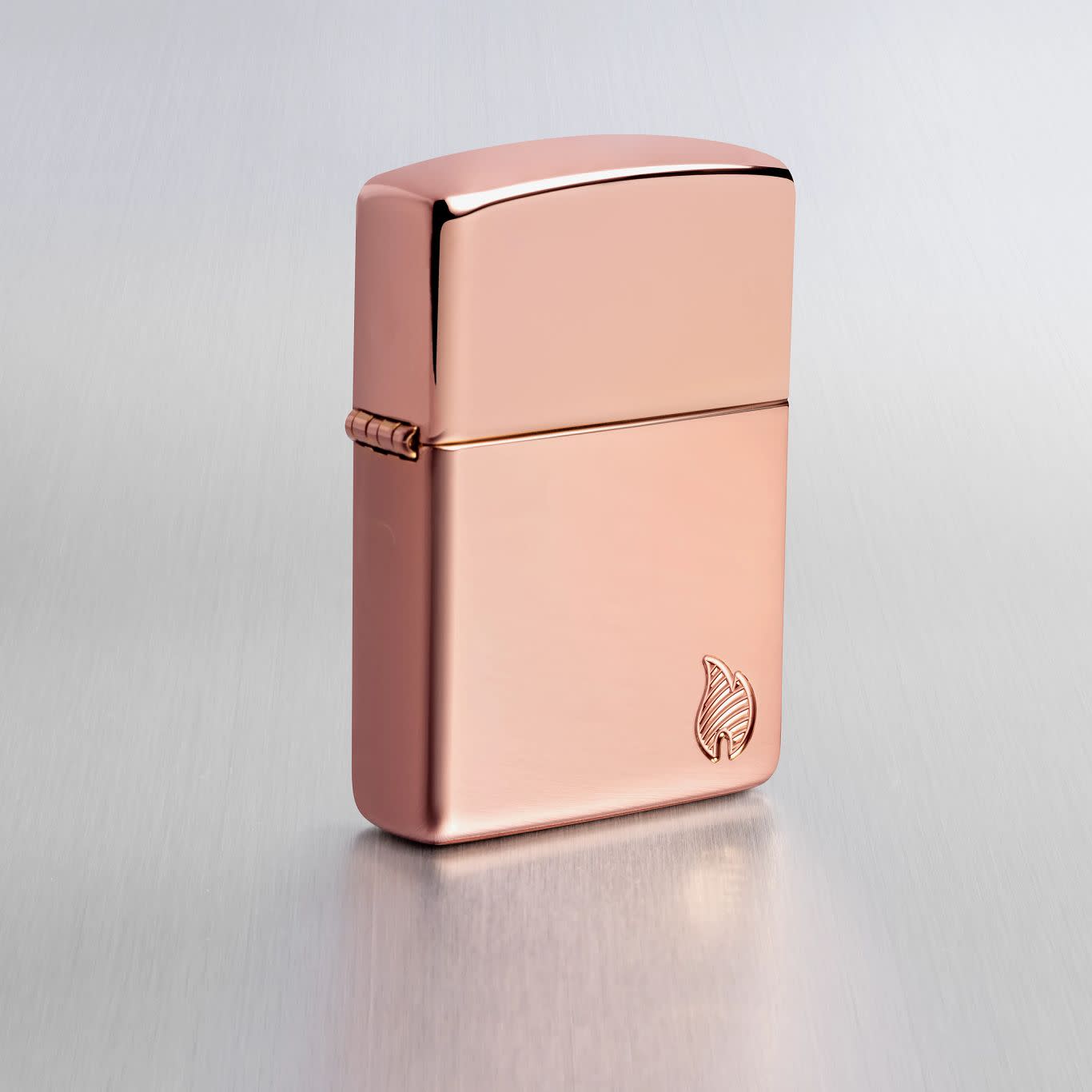 bat-lua-zippo-46401-hp-rose-gold-armor-series-flame-deep-carve-armor-high-polish-rose-gold