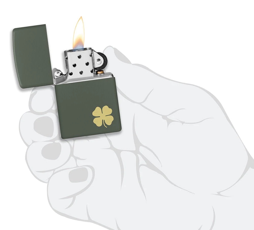 bat-lua-zippo-four-leaf-clover-49796-in hinh-co-mai-man