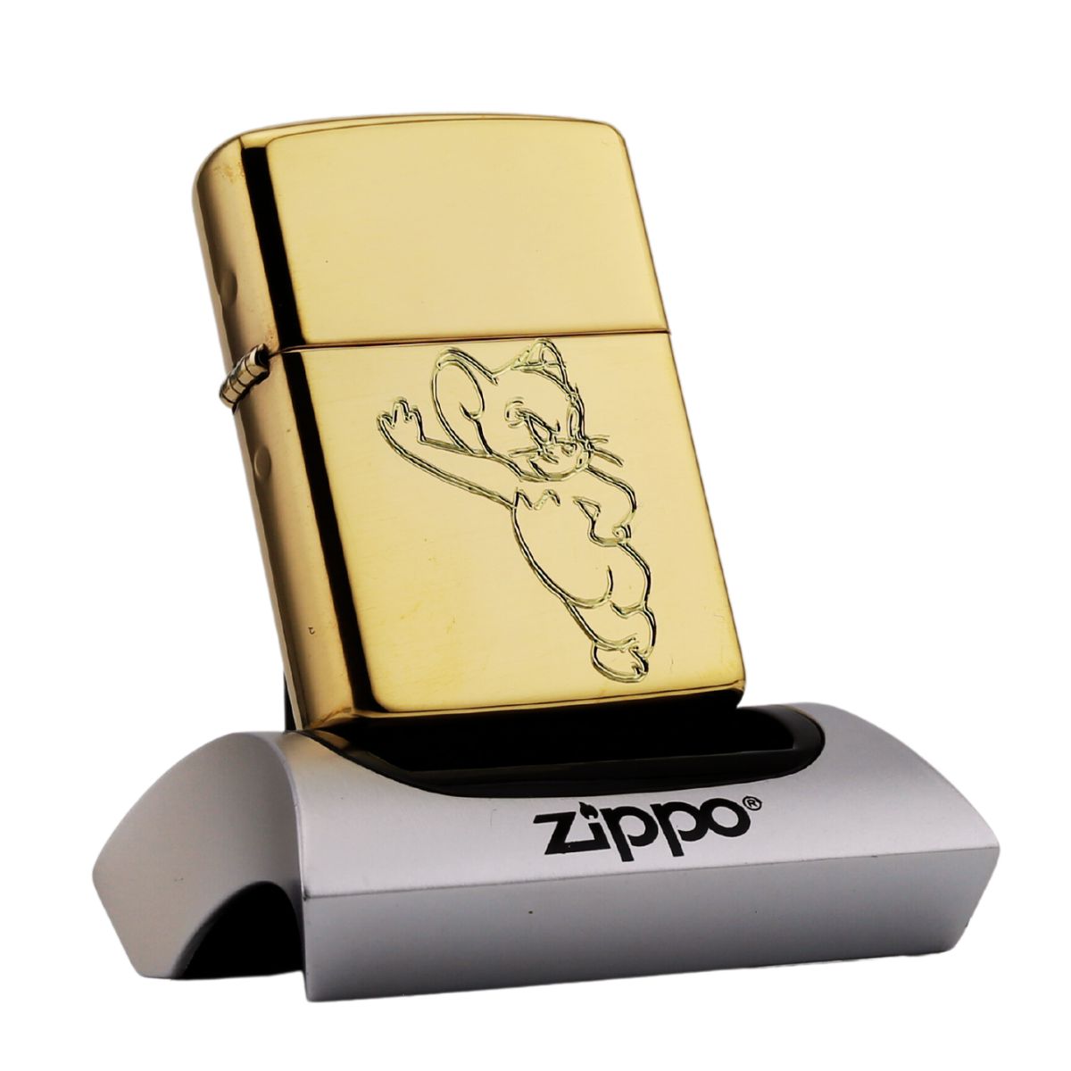 Zippo Khắc Chuột Jerry xinh sắn