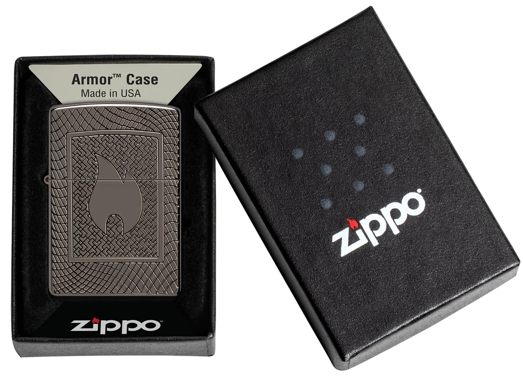 bat-lua-zippo-48569-flame-pattern-design-armor-black-ice-hang-nguyen-seal-tem-hop-day-du