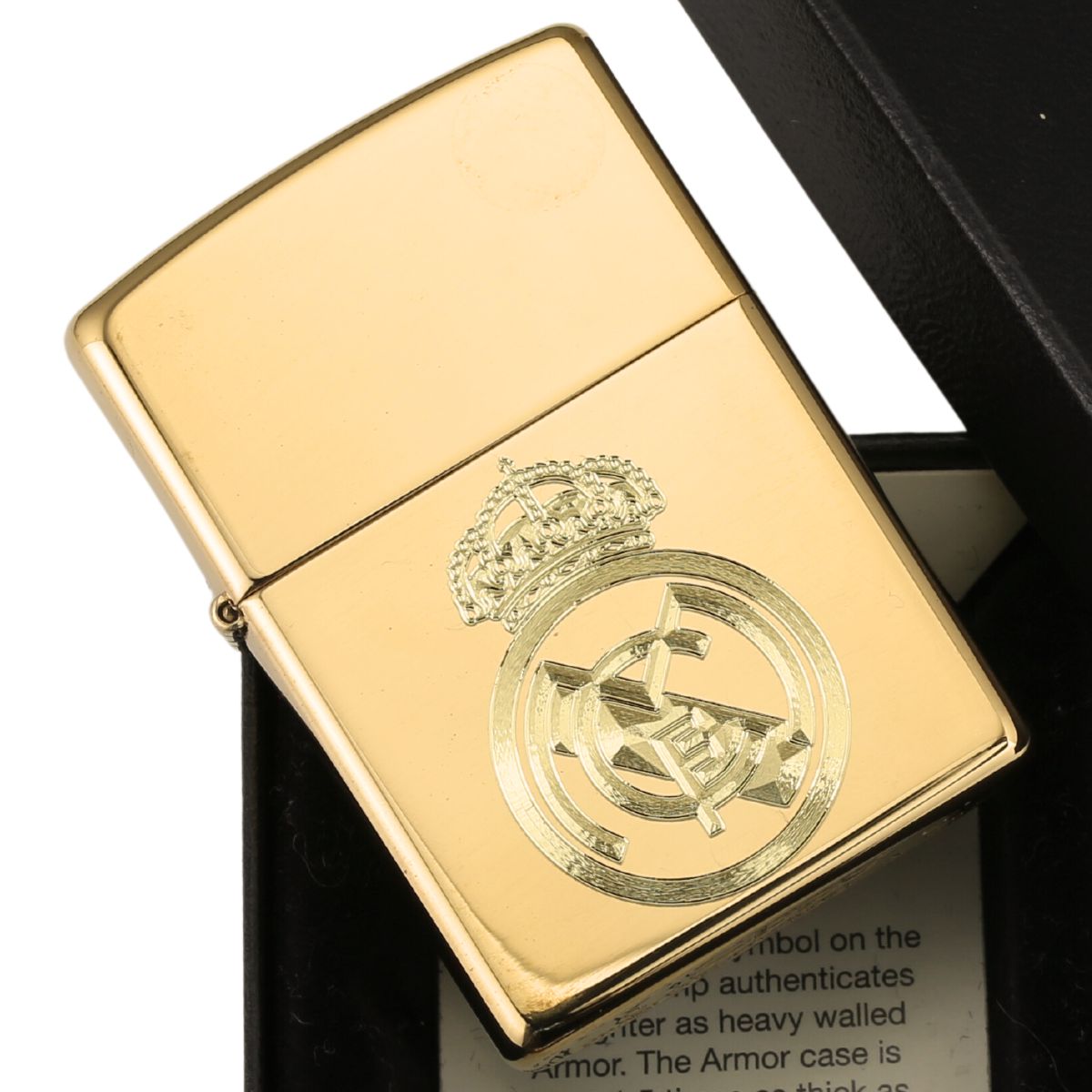 Zippo Khắc Logo Real Madrid ngoại hạng anh