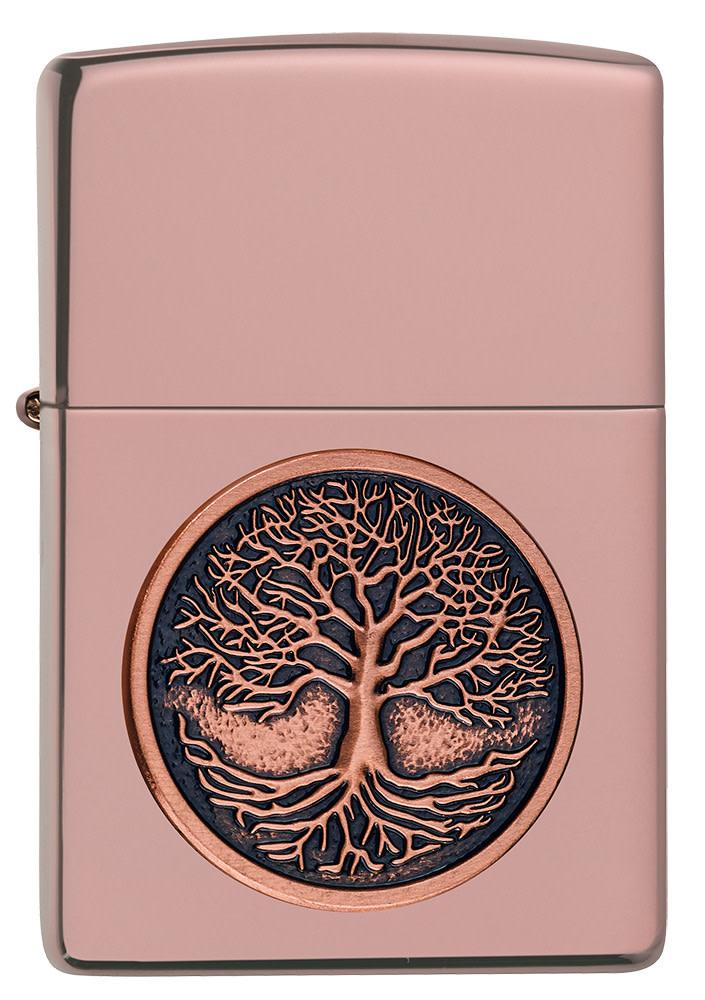 bat-lua-zippo-tree-of-life-emblem-49638-mau-vang-hong