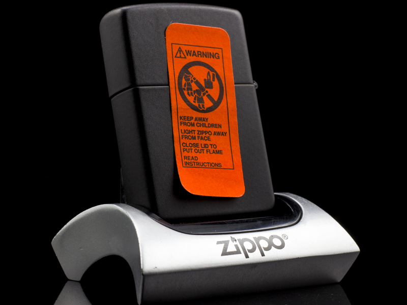 Zippo-la-ma-tau-black-matte-XI-1995-US