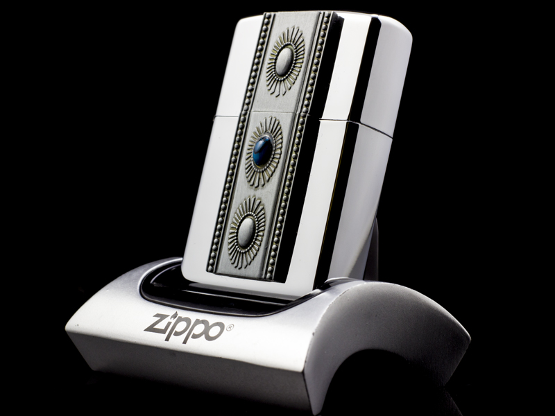 Zippo-Turquoise-Emblem-shield-2002-chinh-hang