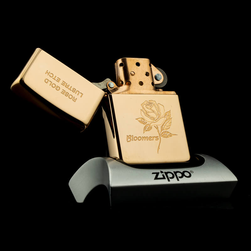 hot-quet-zippo-rose-gold-lustre-etch-bloomers-XIV-1998-ma-vang-hong-hiem