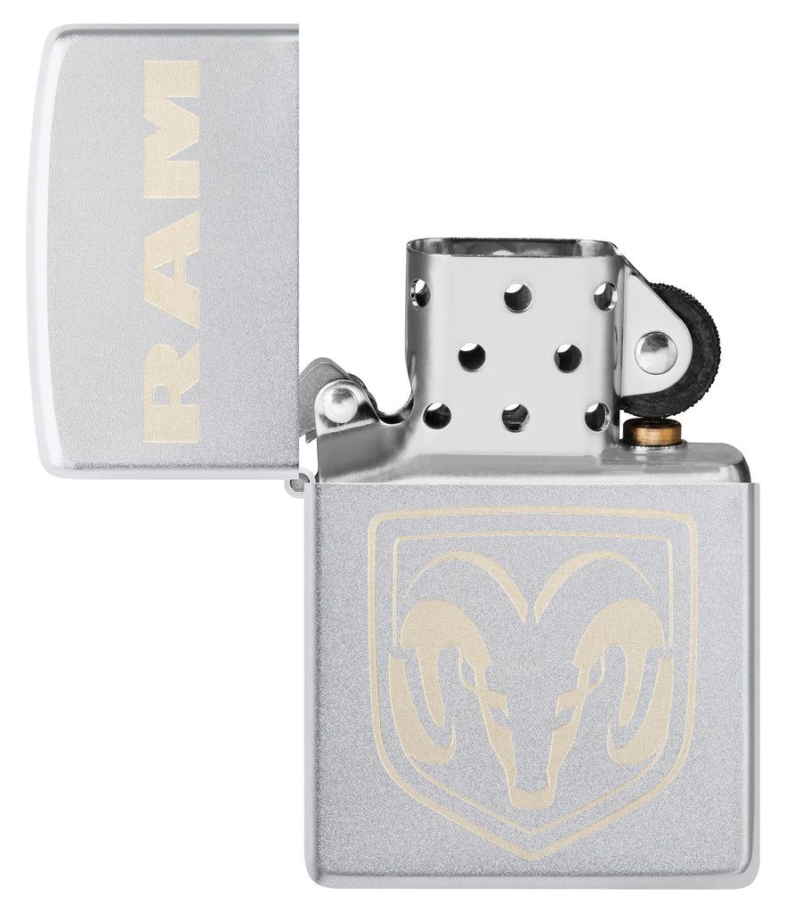 bat-lua-zippo-48763-ram-design-laser-engrave-satin-chrome-zippo-khac-dau-de