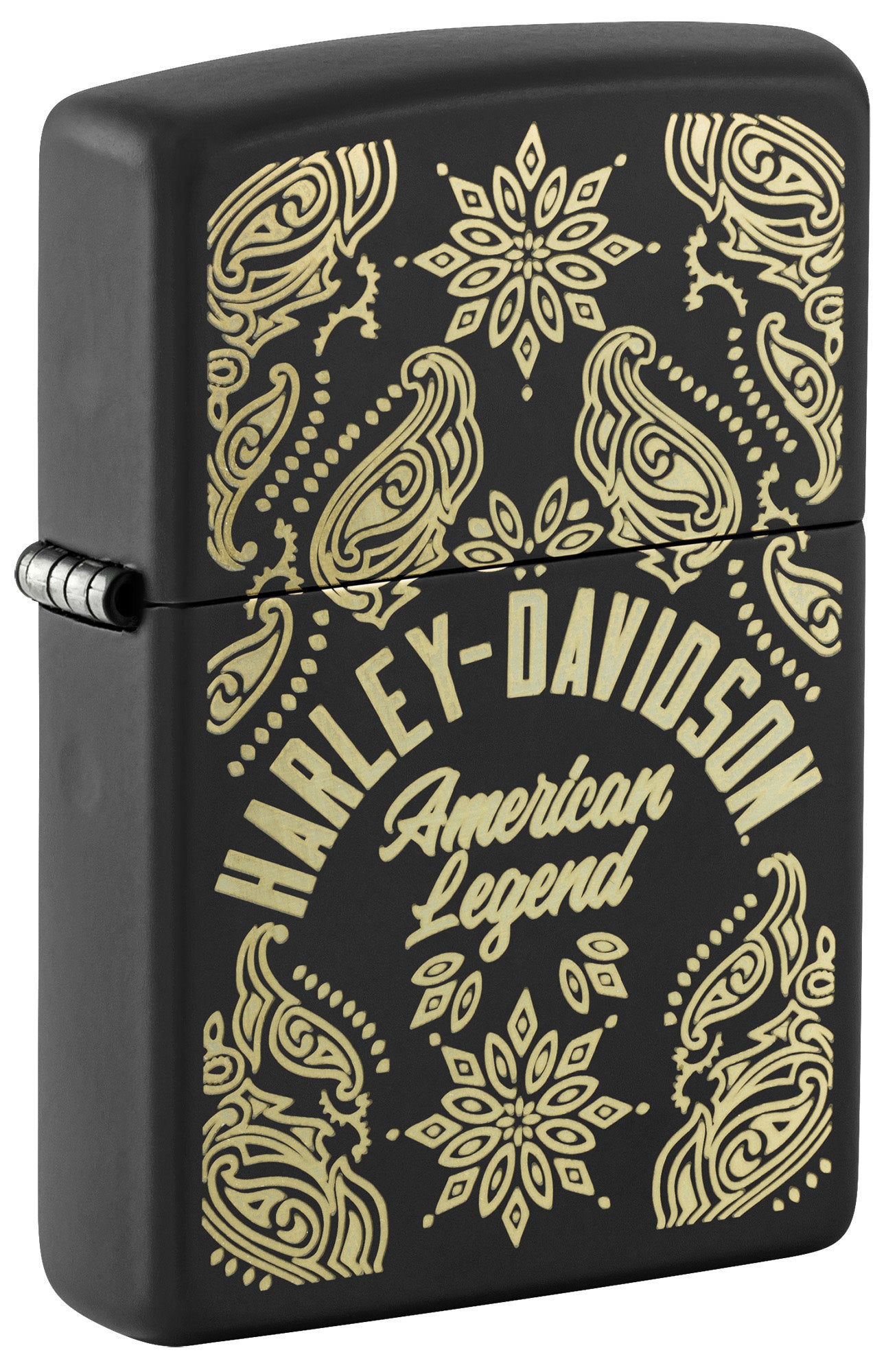 hop-quet-zippo-46680-harley-davidson-american-legend-black-matte