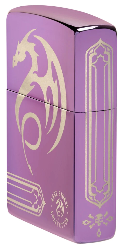 bat-lua-zippo-48574-anne-stokes-dragon-logo-high-polish-purple-qua-tang-ban-gai