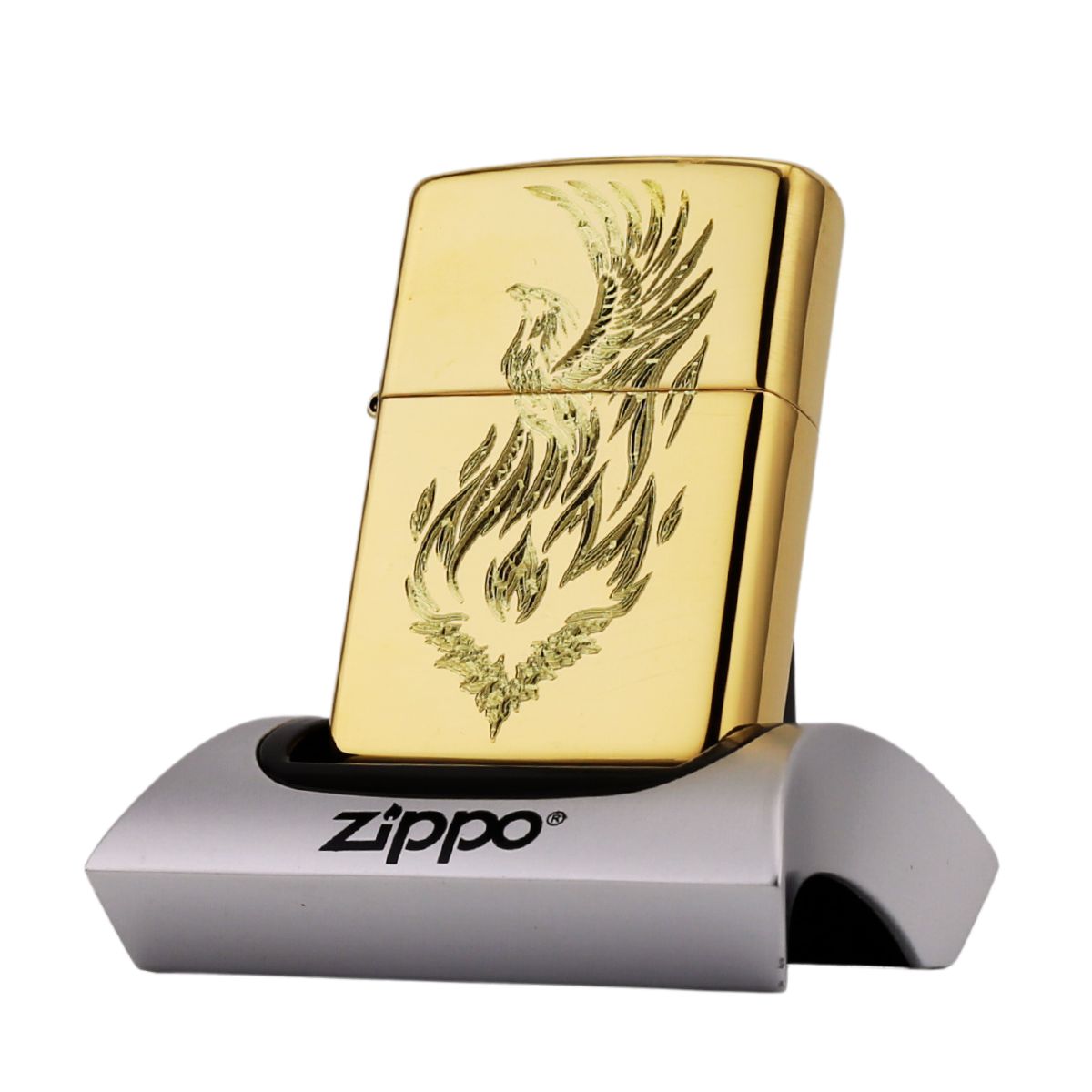 Zippo Khắc Phượng Hoàng Lửa sang trọng