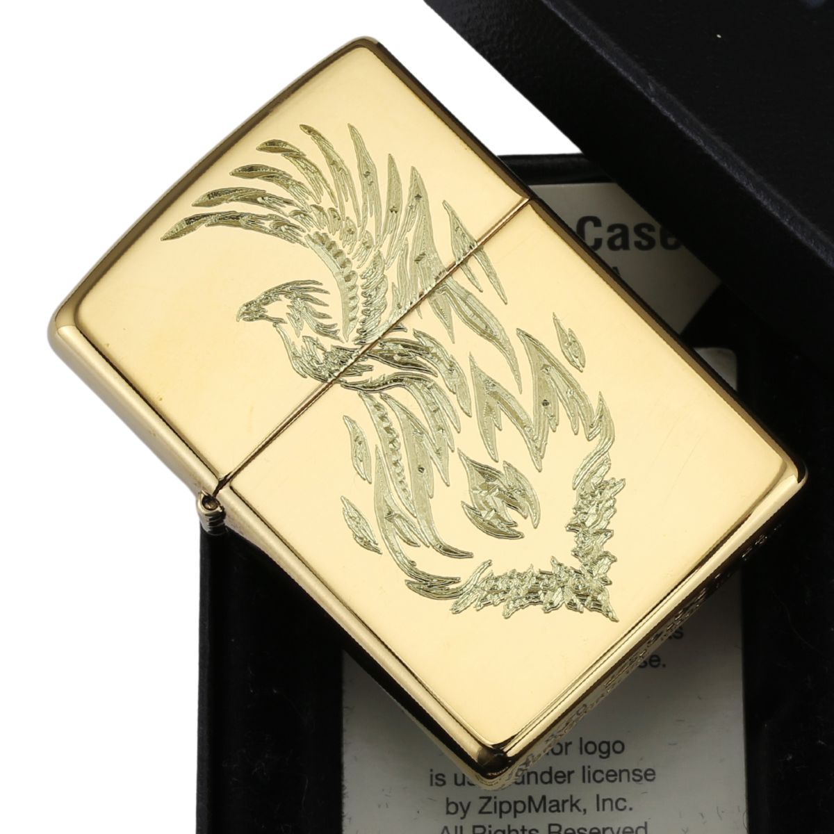 Zippo Khắc Phượng Hoàng Lửa bền bỉ