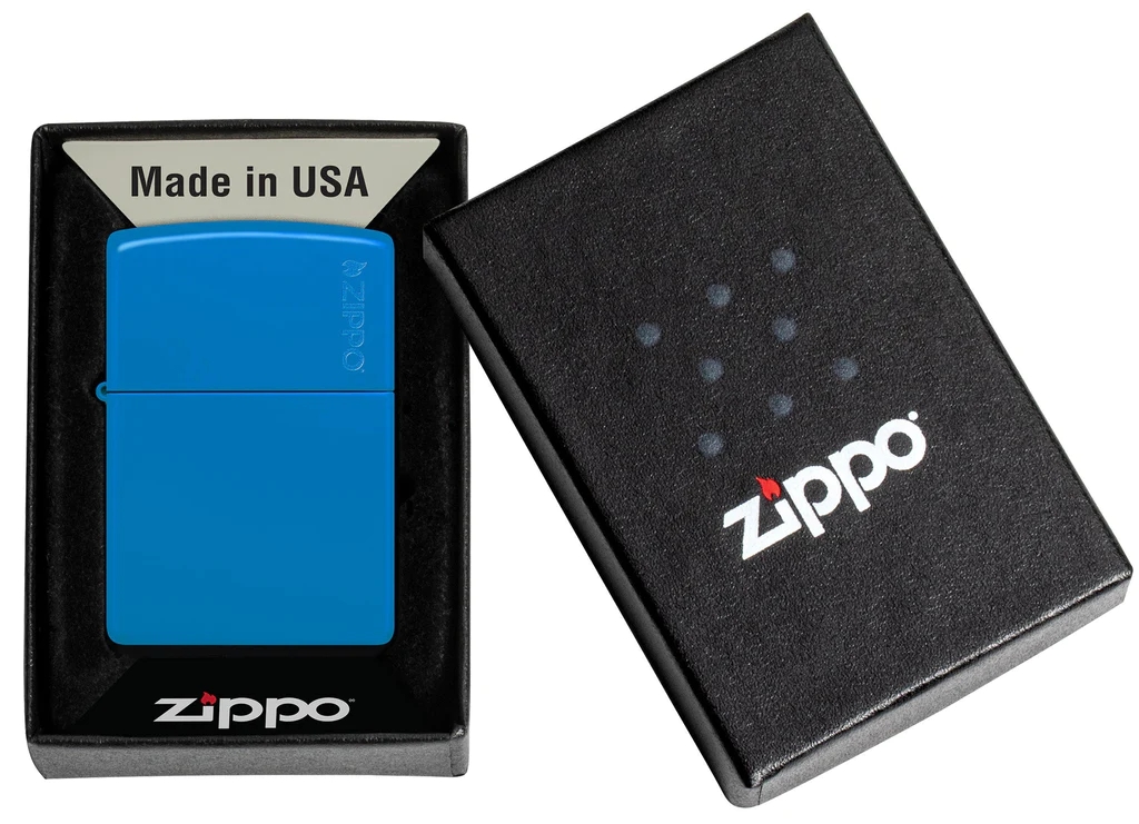 bat-lua-zippo-48628ZL-classic-sky-blue-matte-zippo-logo-hang-moi-qua-tang-cao-cap