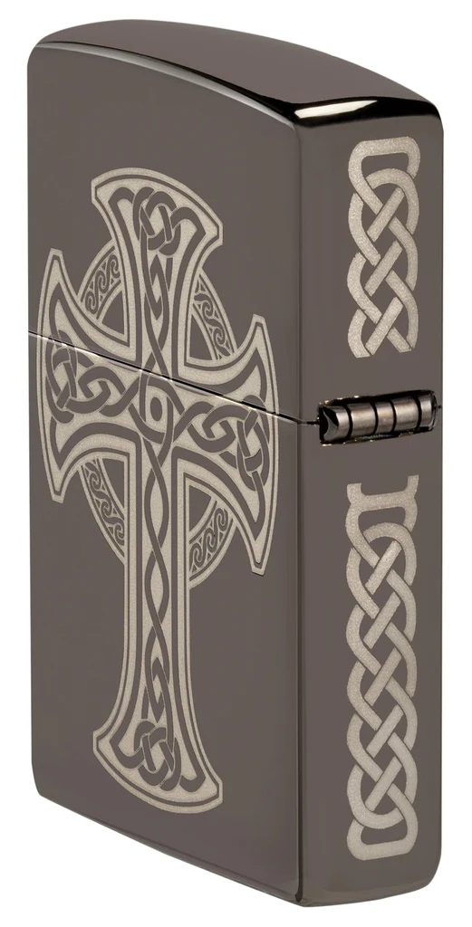 bat-lua-zippo-48614-celtic-cross-design-black-ice-qua-bieu-bo-vo