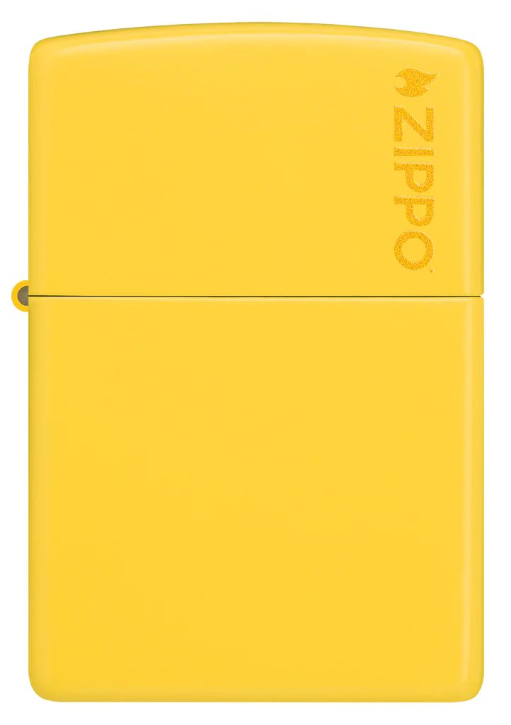 bat-lua-zippo-46019ZL-classic-sunflower-zippo-logo-son-tinh-dien-mau-vang