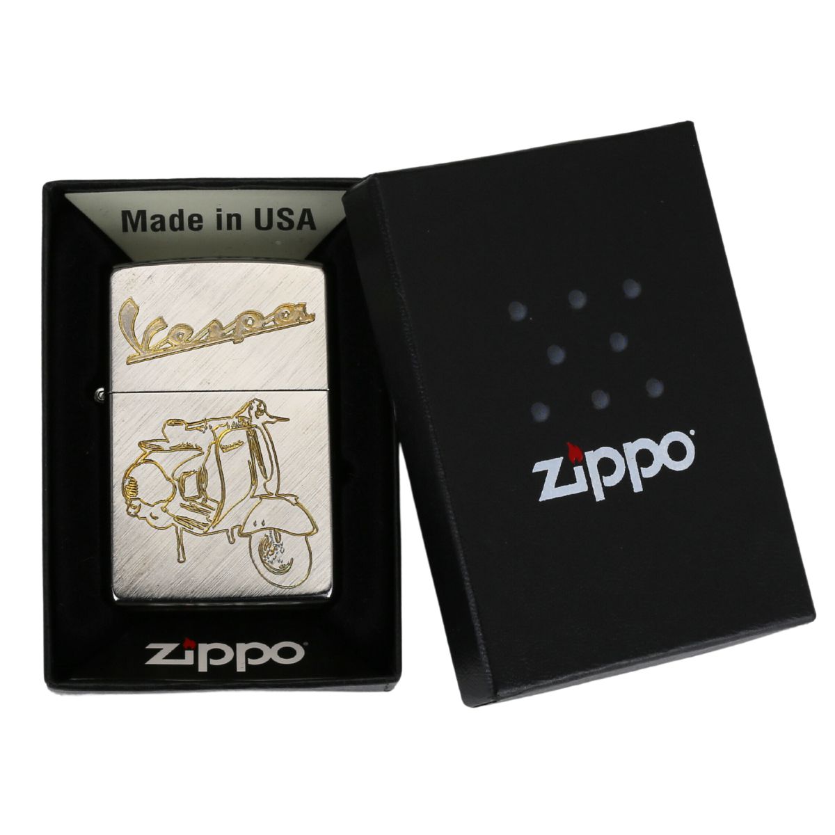 Zippo Khắc Vespa Fan Made sang trọng