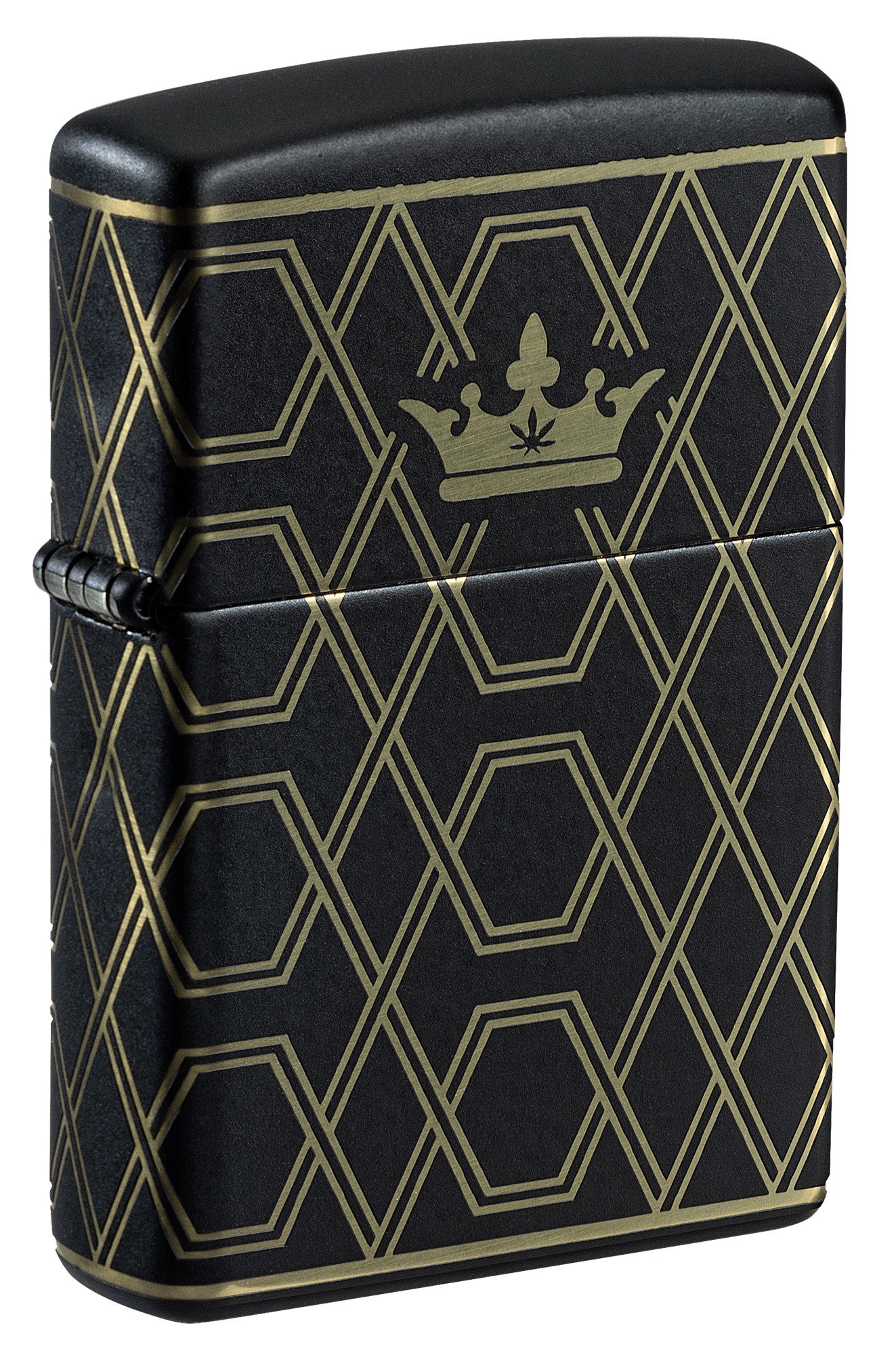 hop-quet-zippo-46684-queen-of-bud-geometric-design